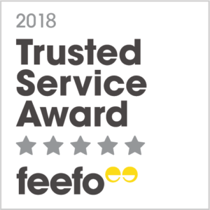 feefo trusted service 2018